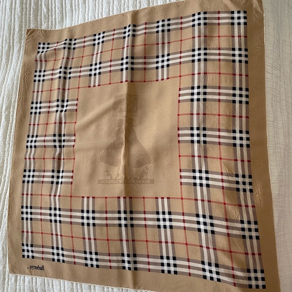 Burberry Silk Scarf AUTHENTIC